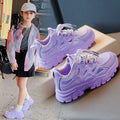 Children Mesh Casual Shoes Girls Summer White Chunky Dad Sneakers Kids Toddler Lightweight Non Slip Summer Comfort Shoes