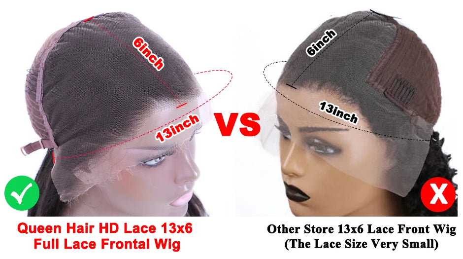 100% Real HD Lace Front Wigs Deep Wave Virgin Human Raw Hair Wigs For Women Lace Frontal Wigs Curly Wave lace front wig