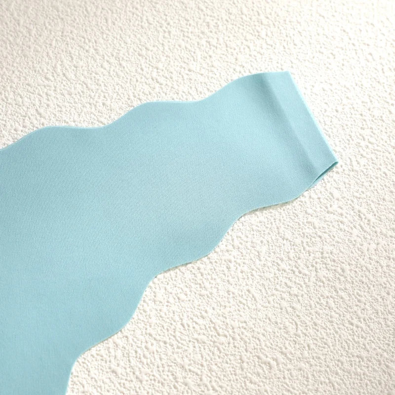 3Pcs/Set Traceless Ultra-thin Summer Underpants Sexy Low Rise Wave Edge Thongs Seamless Solid Color Ice Silk Breathable G-String