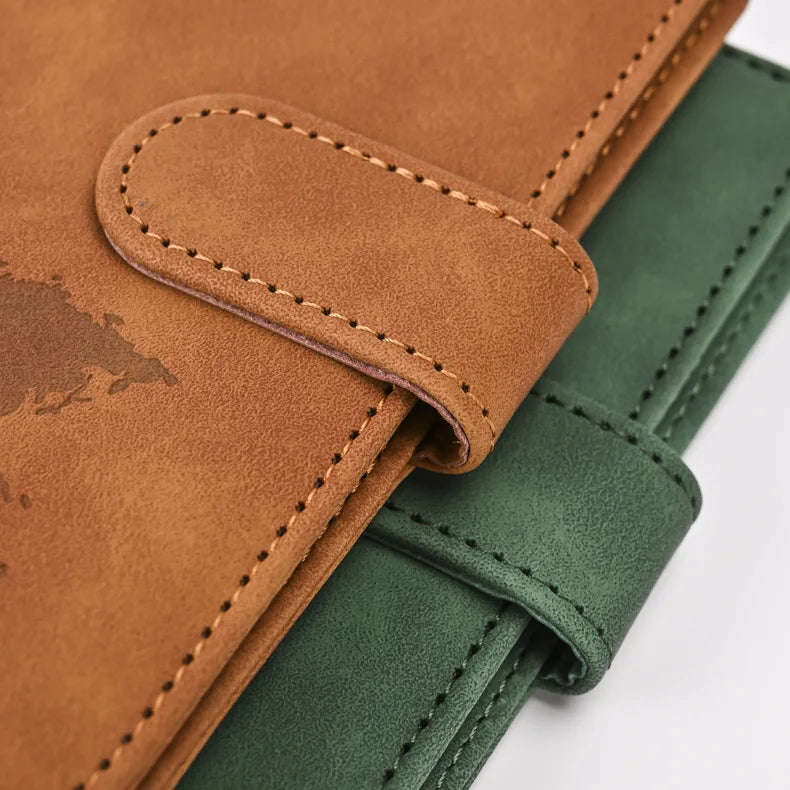 Women Men Travel Passport Holder Cover Case PU Leather Credit ID Card Holder Case Ticket Protective Wallet Bags