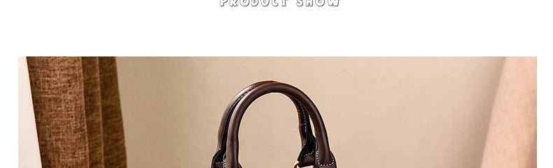 Women's Handbag Simple Casual Fashionable Retro Single Shoulder Crossbody Bag Versatile Large Capacity Shoulder Bag