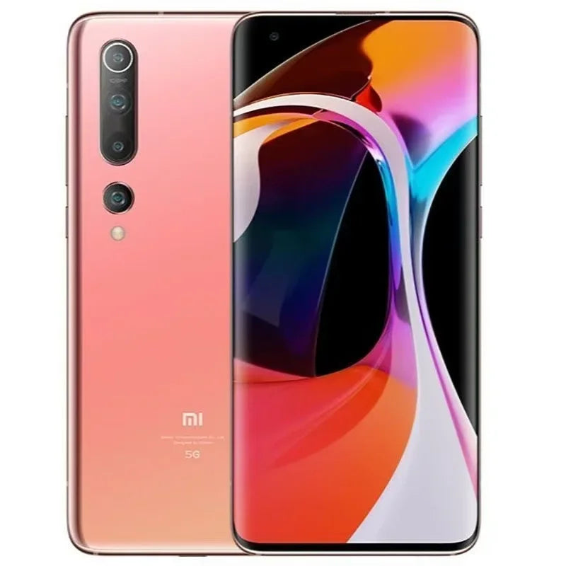 Xiaomi 10 RAM 12GB ROM 256GB 5G Smartphone Android 6.67 inch Qualcomm Snapdragon 865 4780 mAh Global Firmware HyperOS 1.0 108mp