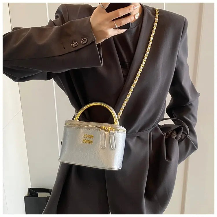 Solid Color Satchel Diaper Bag Women Simple Fashion Handbag Leather Shoulder Crossbody Purse Tote Messenger Shopper Designer