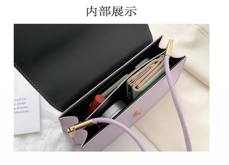 New Women's Fashion Handbags Retro Solid Color PU Leather Shoulder Underarm Bag Casual Women Hobos Handbags сумка женская Trend