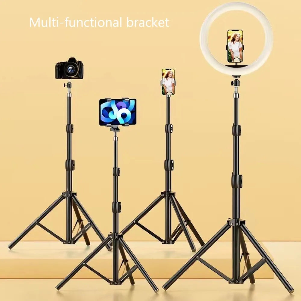 Anti-Shake Portable Extendable Tripod - 1/4 Screw Universal Stand for DSLR Camera Smartphone Vlogging