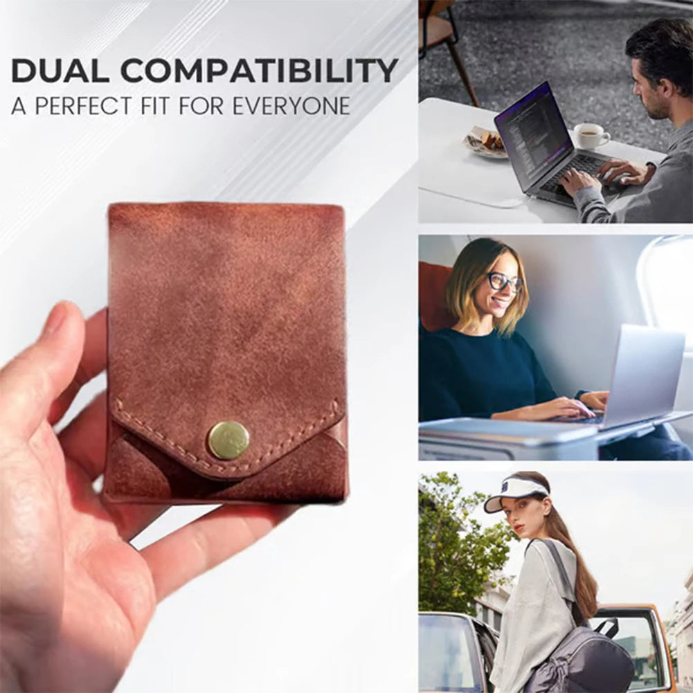 Money Wallet Bi-Fold Portable Wallet with Money Pocket Slim Minimalist Wallet Slim Card Holder for Graduation Gift and Daily Use
