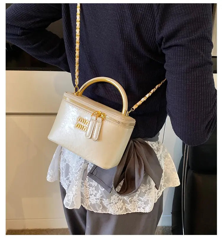 Solid Color Satchel Diaper Bag Women Simple Fashion Handbag Leather Shoulder Crossbody Purse Tote Messenger Shopper Designer