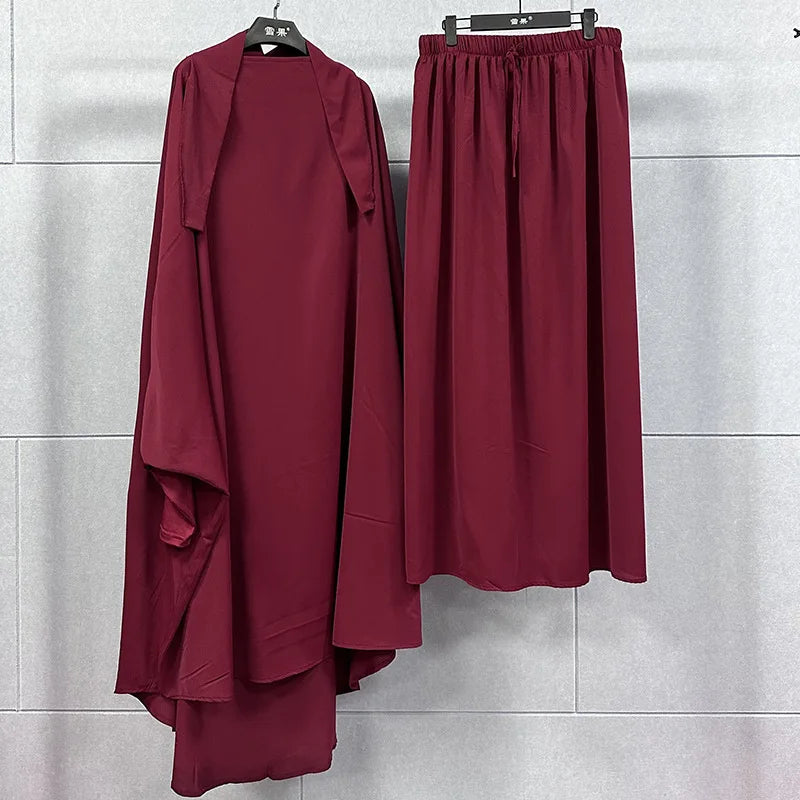Burkini Muslim Swimwear for Women, Modest Swimsuit, Islamic Clothing Sets, Long Hijab, Full Cover, Islamic Abaya