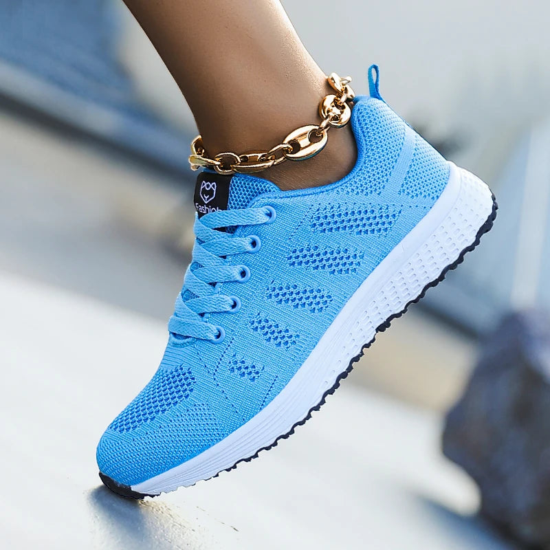 Sneakers for Women 2024 Trend Comfortable Woman Shoes Summer Footwear Breathable Casual Sport Running Walking Shoes Luxury Brand