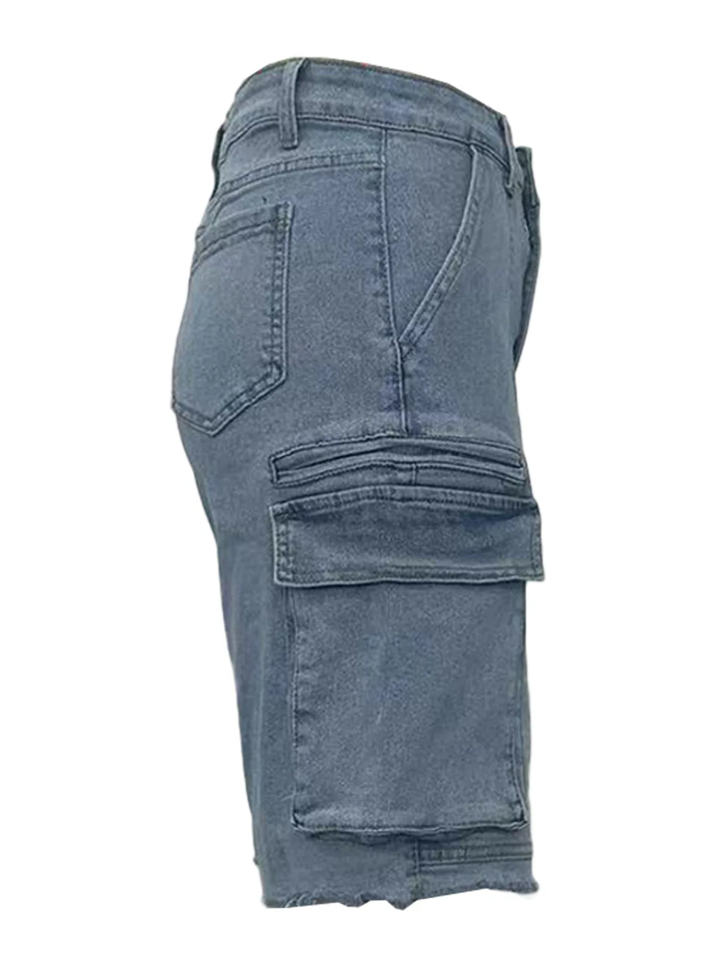 HLJ&GG Y2K Hot Girl Fashion Pattern Print Two Piece Sets Women O Neck Sleeveless Top And Denim Cargo Shorts Outfits Streetwear