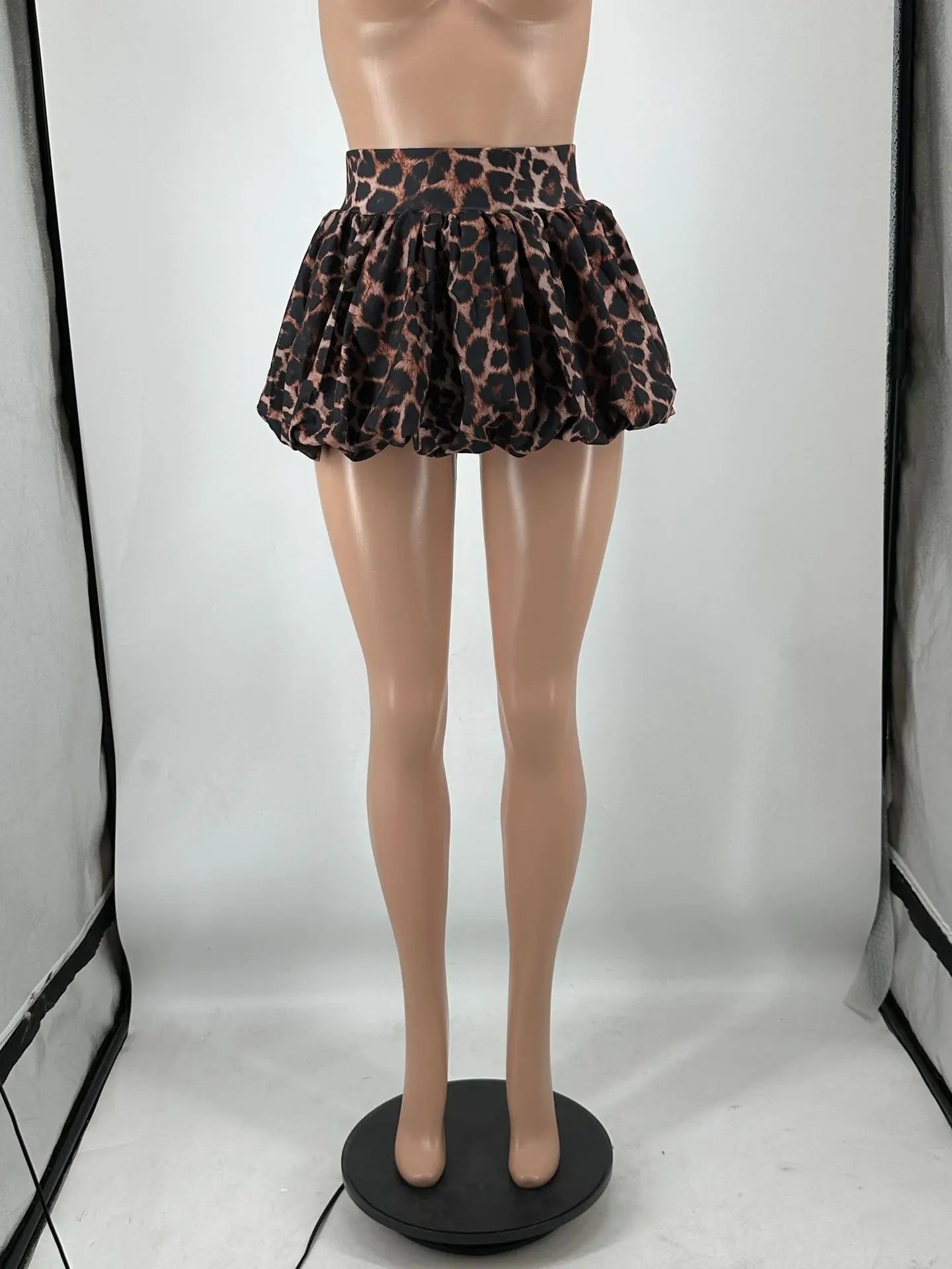 Puff Mini Skirt Cute Sexy Dress Y2K Streetwear 2024 Women Fashion Summer Clothes High Waist Pencil Short Bubble Pleated Skirts
