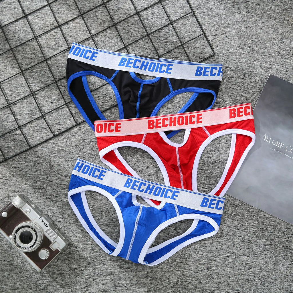 Men's rear hollow low-rise shorts youth double T-pants board