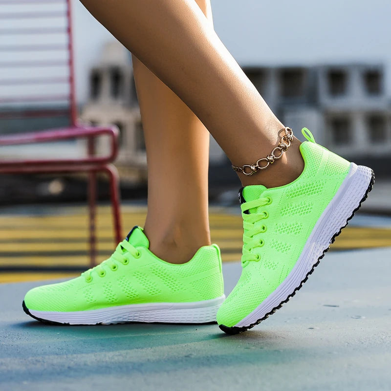 Sneakers for Women 2024 Trend Comfortable Woman Shoes Summer Footwear Breathable Casual Sport Running Walking Shoes Luxury Brand