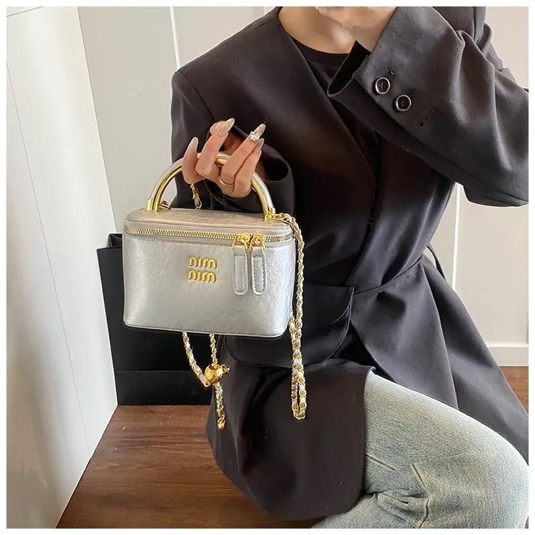 Solid Color Satchel Diaper Bag Women Simple Fashion Handbag Leather Shoulder Crossbody Purse Tote Messenger Shopper Designer