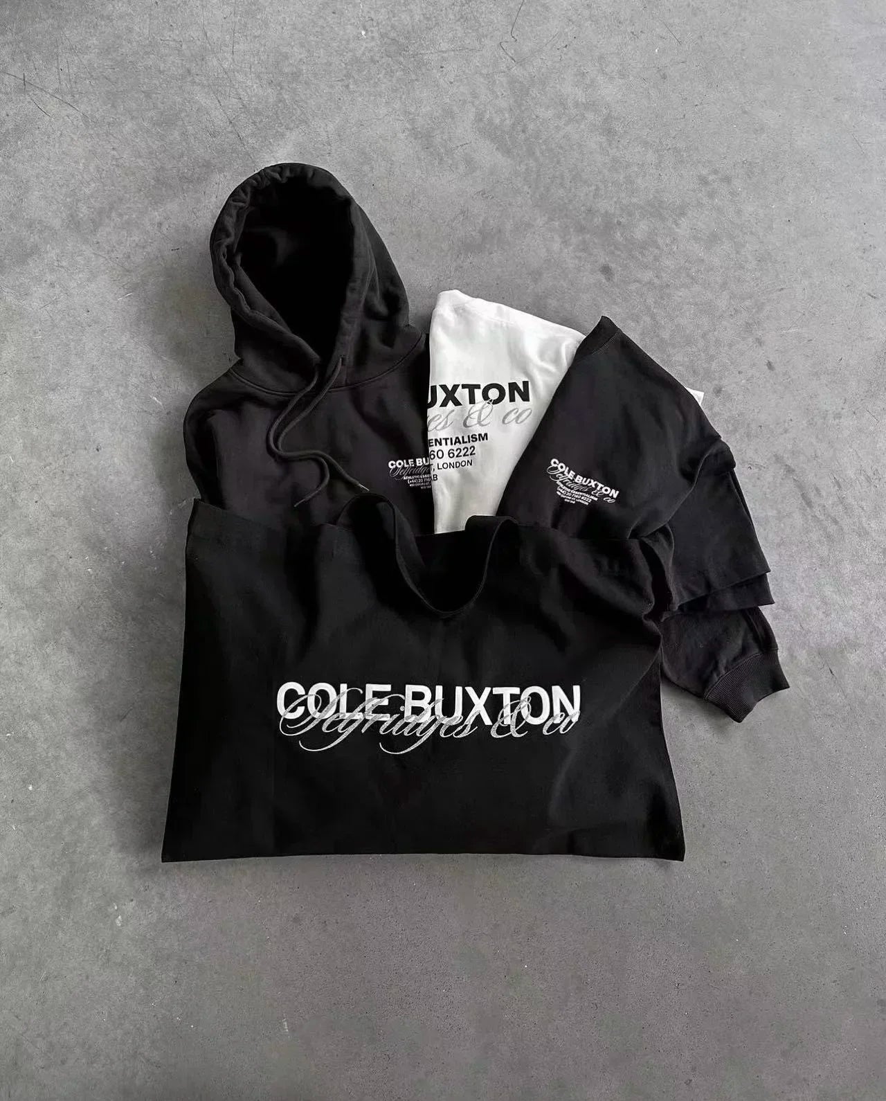 Classic Outdoor Leisure Cole Buxton Spring/Summer Men/Women Top Letter Logo Printed Short sleeved T-shirt Black White  Tees GYM