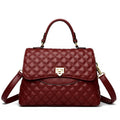 Fashionable Urban Women's Handbag 2025 Spring Season PU Material Medium Size Zipper Opening Soft Tote Bag Single Shoulder Bag