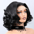 CrazyPearl P4/27 Highlight 5X5 Lace Closure Wigs Human Hair Bob Wigs Ombre Brown Blonde Body Loose Wave 16Inch Wigs For Woman