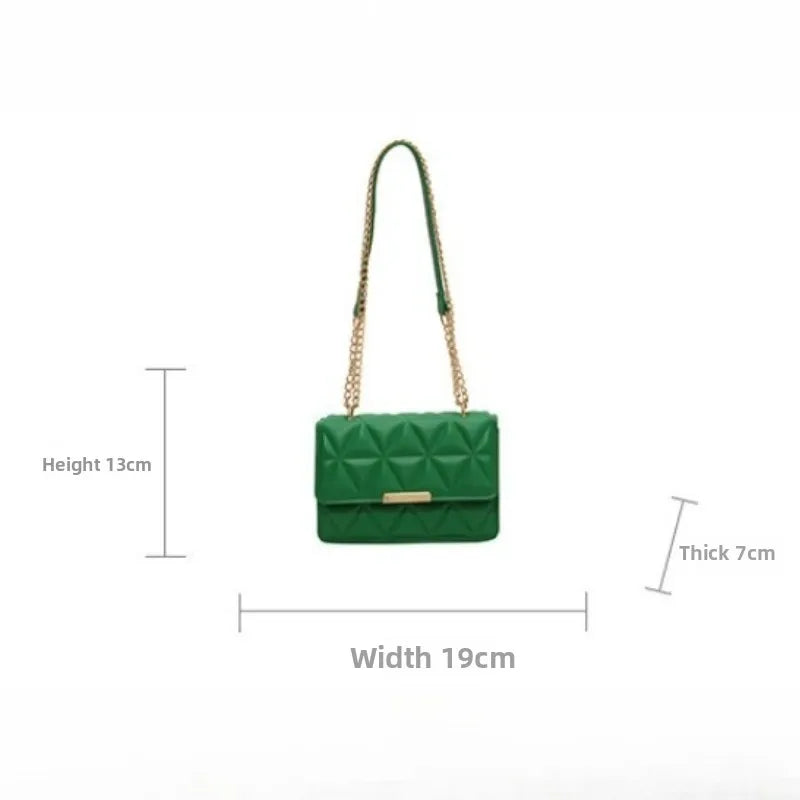 Fashionable Retro Women's Crossbody Bags, Simple and Versatile Casual Shoulder Bag, Suitable for Commuting and Banquets