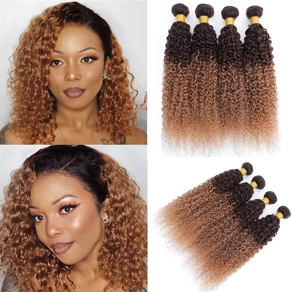 12A Kinky Curly human Hair Bundles 100% Human Hair Extensions Burmese Curly Hair 1/3/4 Bundles Brazilian Virgin Remy Hair