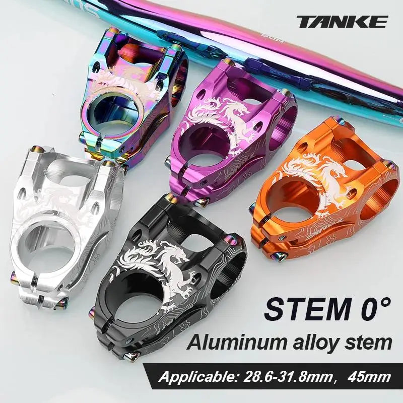 TANKE MTB Mountain Bike Stem Aluminum Alloy Ultralight High strength Short 31.8×28.6MM Bicycle CNC Stem DH/AM/XC Accessory upgra