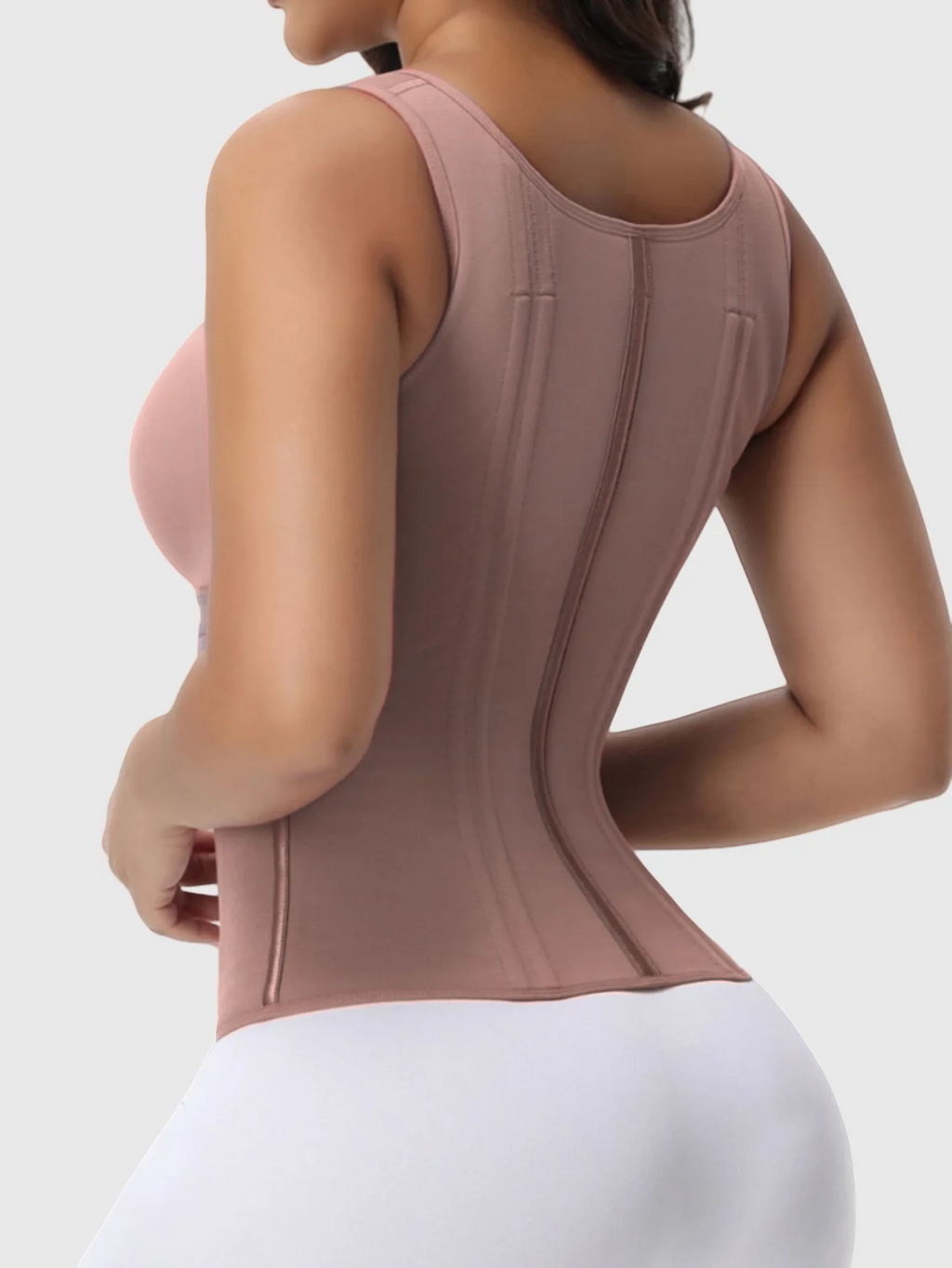 Women's Underbust Corset Waist Trainer Cincher Hourglass Body Shaper Slimming Sport Girdle Tummy Fat Burner Vest