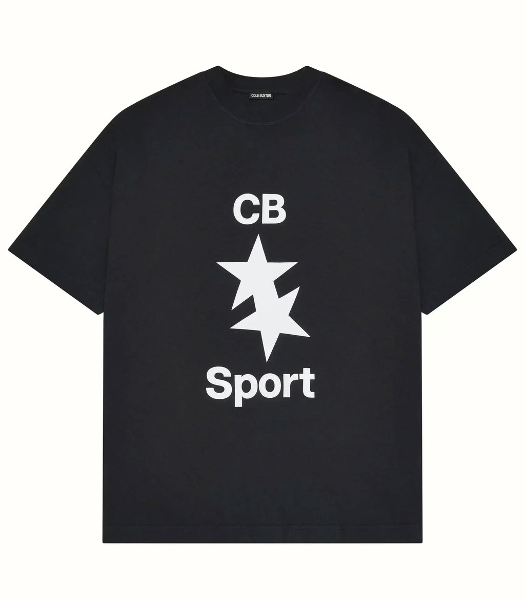 Classic Outdoor Leisure Cole Buxton Spring/Summer Men/Women Top Letter Logo Printed Short sleeved T-shirt Black White  Tees GYM