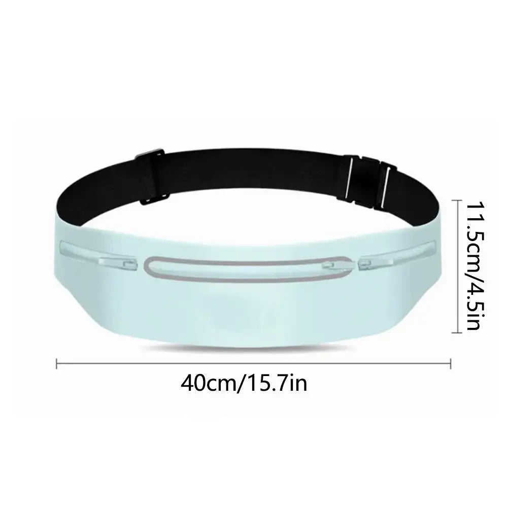 Sports Waist Pack Fanny Pack Wallet Adjustable Men Women Running Pouch Belt Portable Phone Holder Gym Bum Outdoor Running Bags