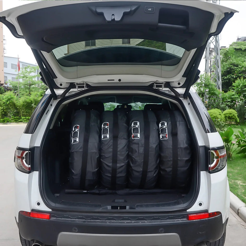 Tire Storage Bags Dustproof Waterproof S/L Universal Car Spare Cover Case Polyester Vehicle Wheel Protector Portable Wheel Bags