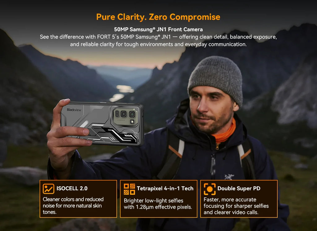 【World premiere】Blackview Fort 5 Rugged SmartPhone 6.78-inch 2.4K 120Hz Display 108Mp Camera 2W BOX Speaker IP68&IP69K Cellpho