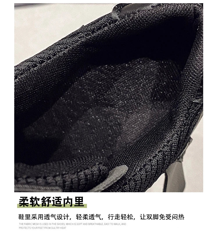 NEW Women Chunky Sneakers Internal 11CM High Platform Breathable Mesh Shoes Ladies Wedges Casual Shoes For Woman Sports Dad Shoe