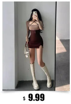 TVVOVVIN American Slim Sexy Versatile Women Spicy Girls Super Low Waist Super Short Tassels Denim Shorts Hot Women PY8E