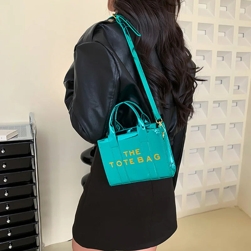 Fashion Brand Shoulder Bags 2026 New Bright leather Women Handbag Leisure travel Lady Mini Crossbody Bag Purse Designer Tote bag