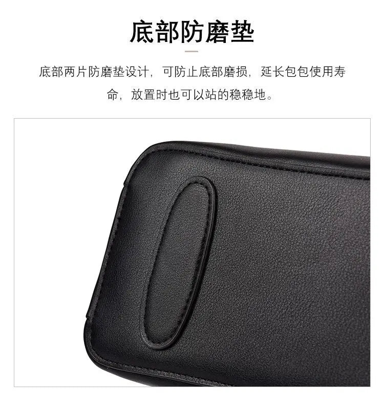 Unique Solid Color Retro Diaper Bag Luxury Crossbody Handbag For Women Chic Leather Shoulder Tote Purse