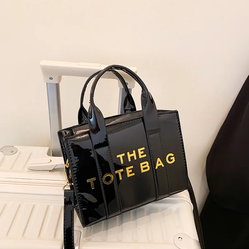 Fashion Brand Shoulder Bags 2026 New Bright leather Women Handbag Leisure travel Lady Mini Crossbody Bag Purse Designer Tote bag