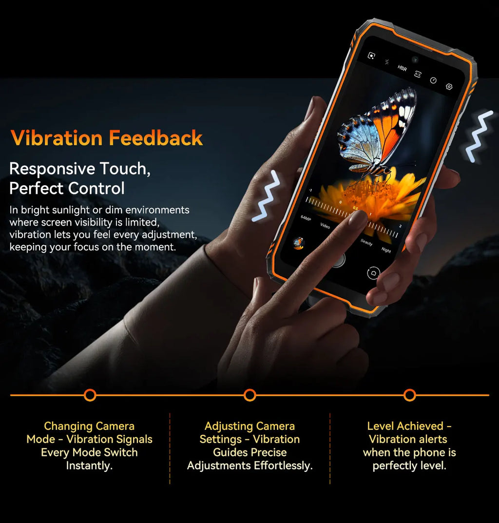 Blackview XPLORE 1 Outdoor Mobile Phone, 5G Waterproof Rugged Smartphone Android 15, 6.78'' 2.4K Display, 16GB+512GB, 20000mAh