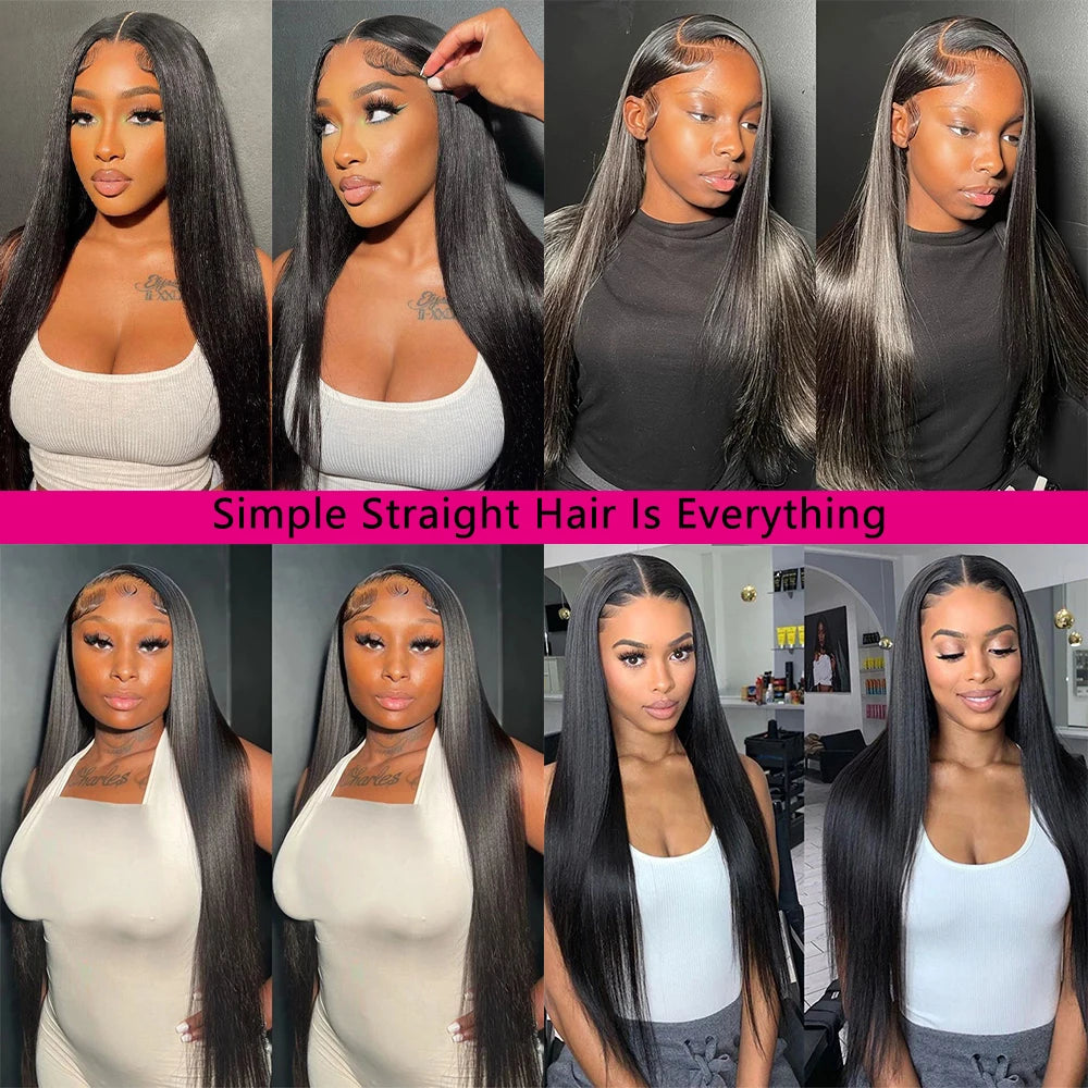 12A Straight Human Hair Bundles 32 Inch Raw Hair Bundles 1/3/4 Pcs Brazilian Human Hair Bundle 3-5 Workdays Delivery For Women