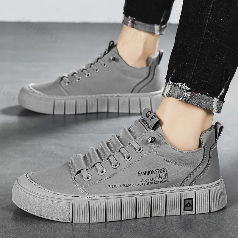 Mens Casual Sneakers 2025 Autumn Designer Sport Shoes Fashion Height Increased Platform Non Slip Outdoor Sneakers Zapatillas