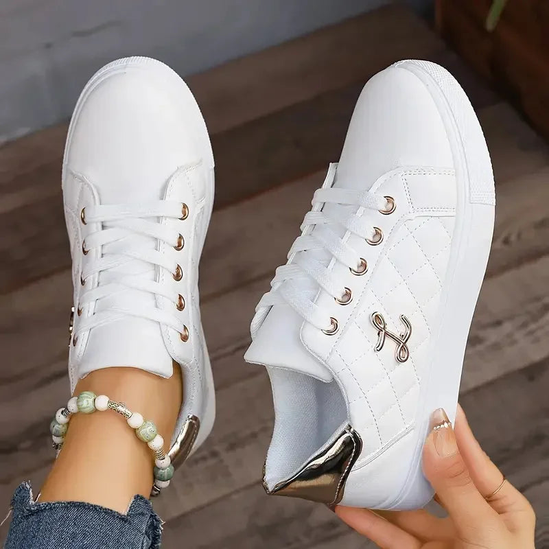 Women Sneakers 2026 Summer Fashion Breathable Shoes Woman Soft Sole Walking Sneakers Casual Women Sneaker White Sneakers Women