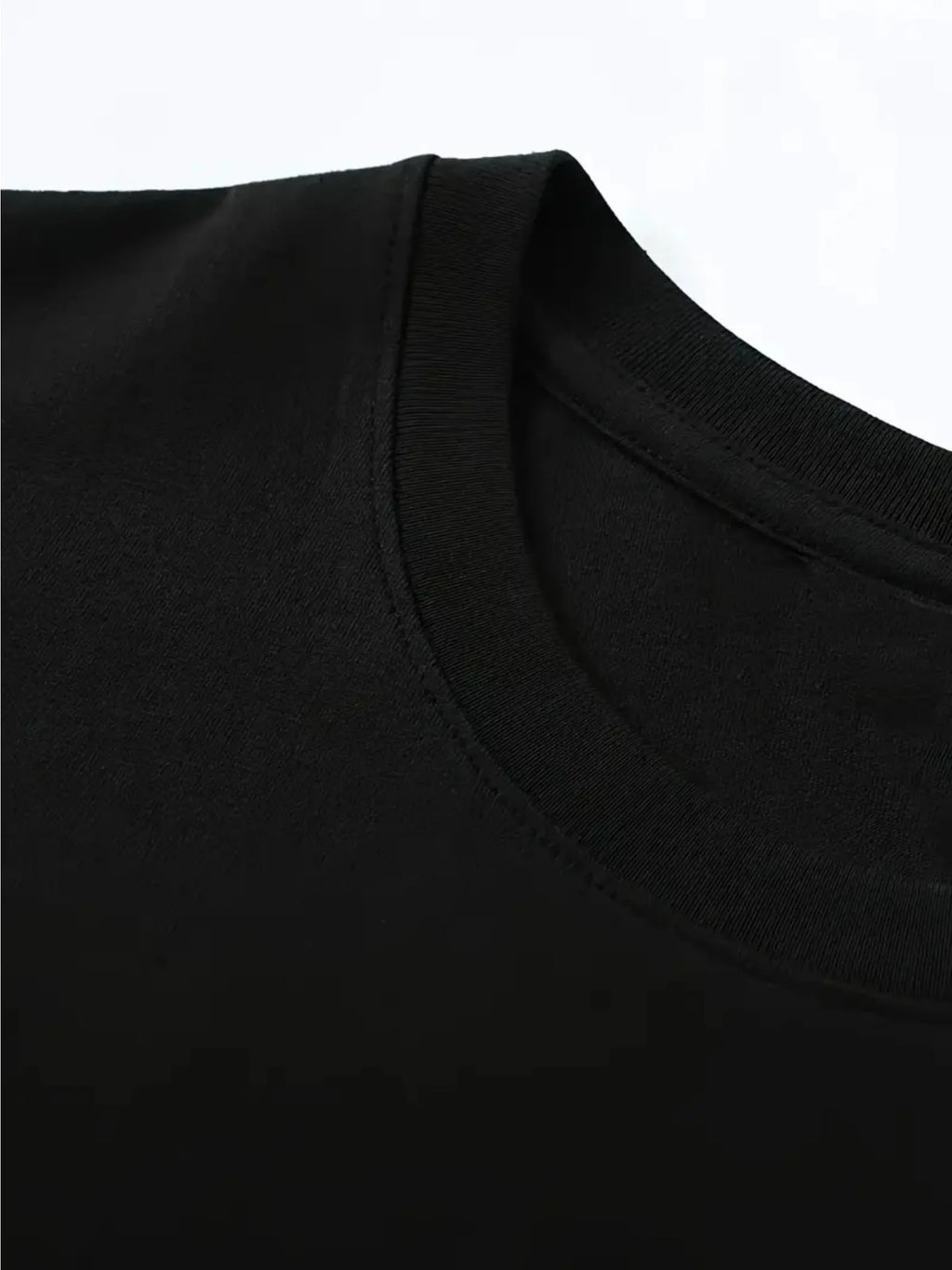 Men's t-shirts 2025 Summer 100% cotton Graphic Y2k streetwear Running top Anime crewneck Hip-Hop Y2k tops Solid color  Printed