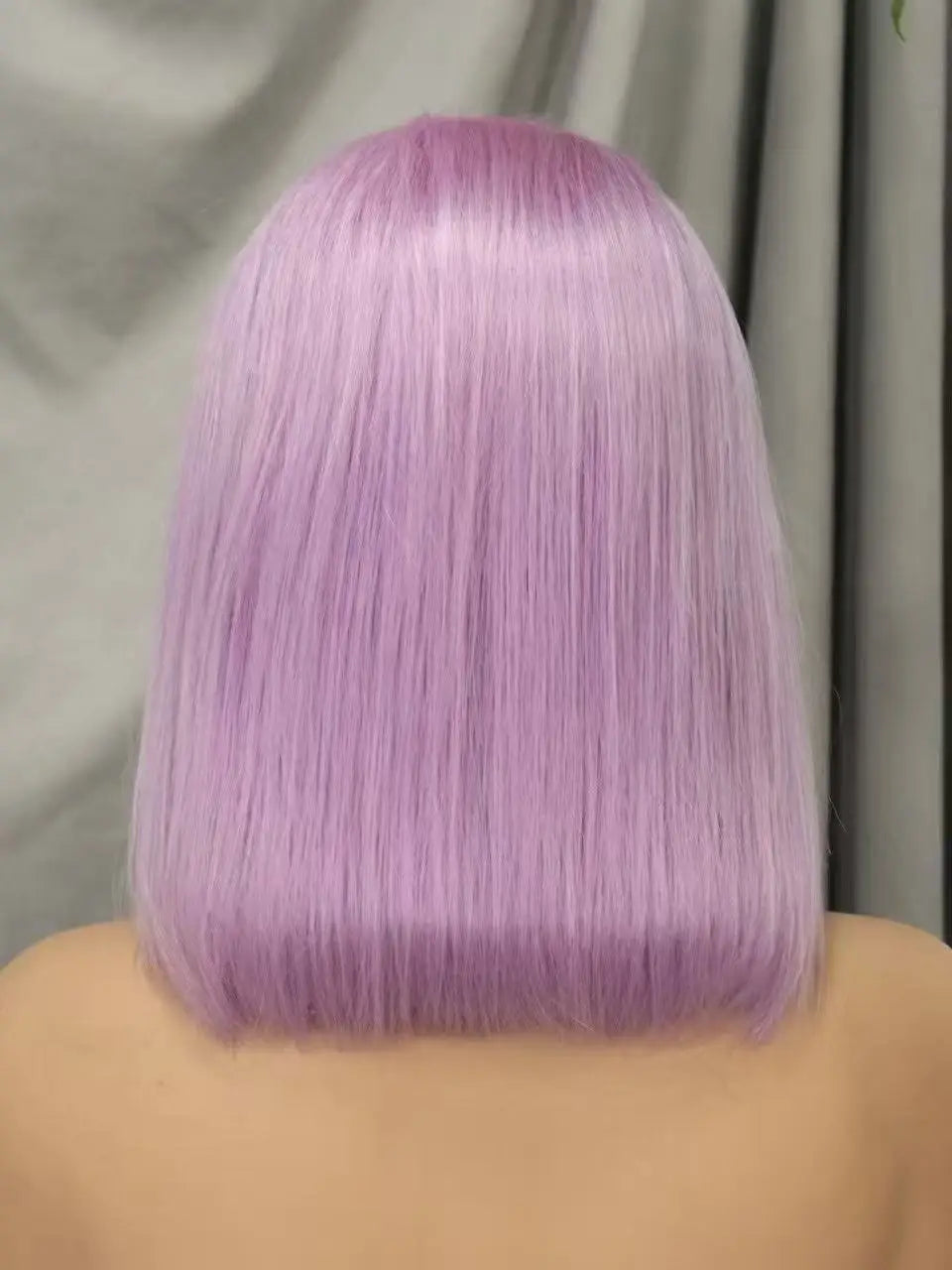 Pink Bob Wig Human Hair Wigs 250% 13x4 Transparent Lace Front Double Drawn Bone Straight Colored Bob Wigs for Black Women