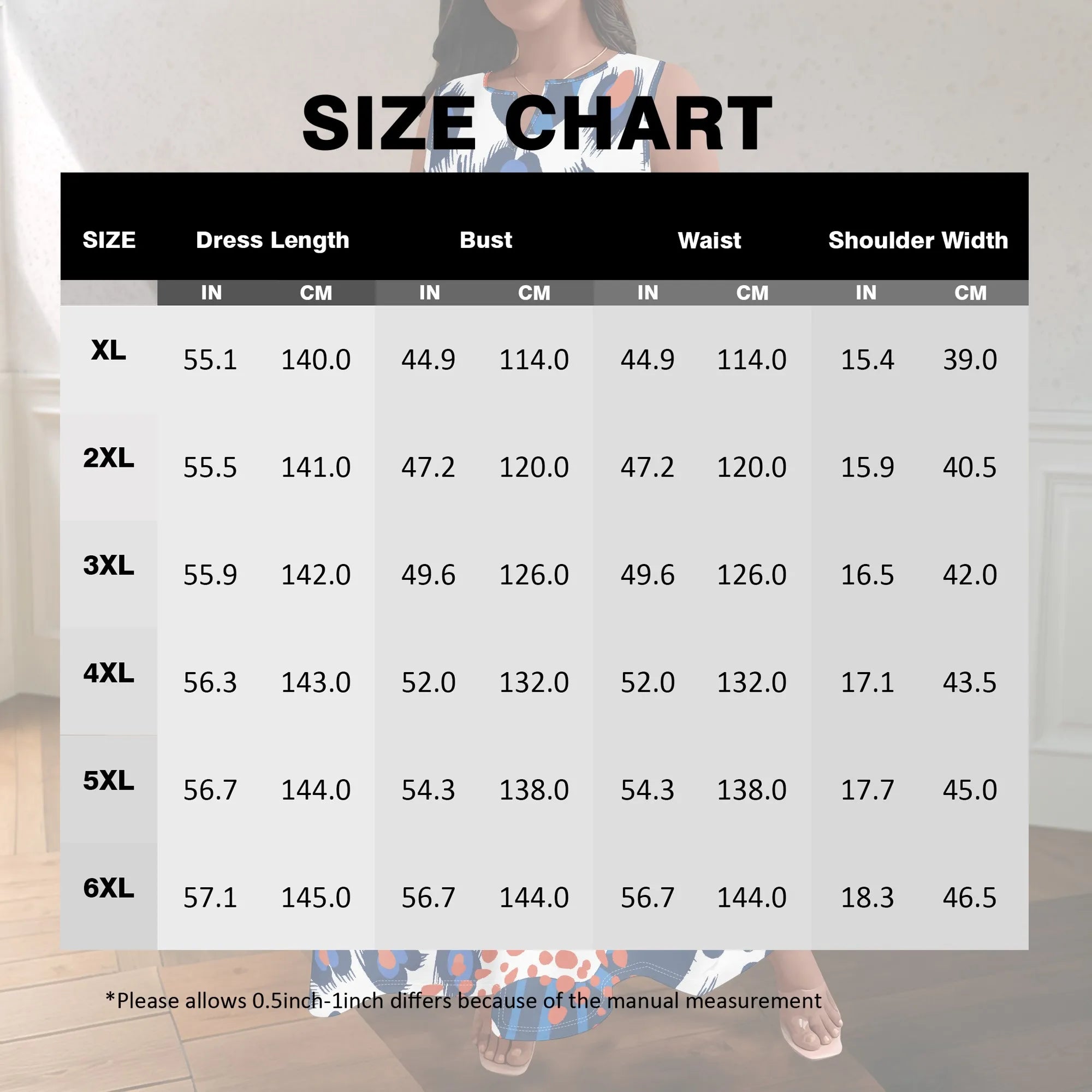 Plus Size Women's  Summerl Fashion Printed  African Style Sleeveless Round V Neck Dress Loose And Casual Dress