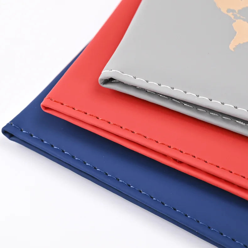 Simple New Passport Cover Case Fashion Credit Card Holder Wallet Pouch Women Men Travel Wedding Passport Covers Holder
