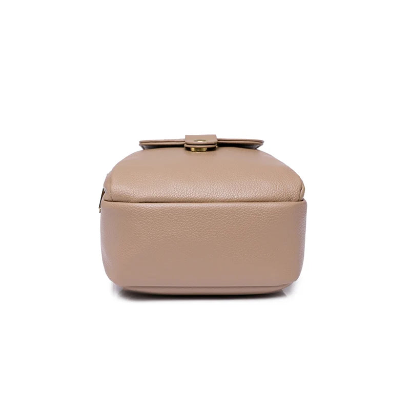 Women Bag Chest Bags Soft PU Leather New Trend Bags Female Crossbody Bag Shoulder Messenger Bags Multiple Pockets Pack Designer