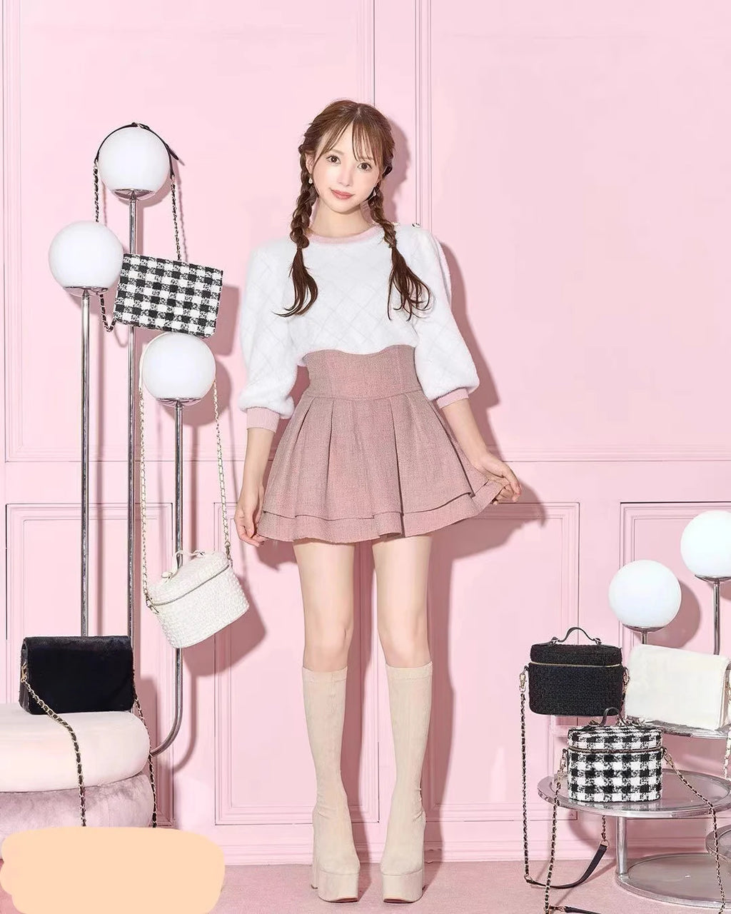 2026 Y2k Aesthetic Sweet Mini Cake Skirts Womens Fairy Pleated High Waist Faldas Gothic JK Zipper Streetwear Grunge Faldas Skirt