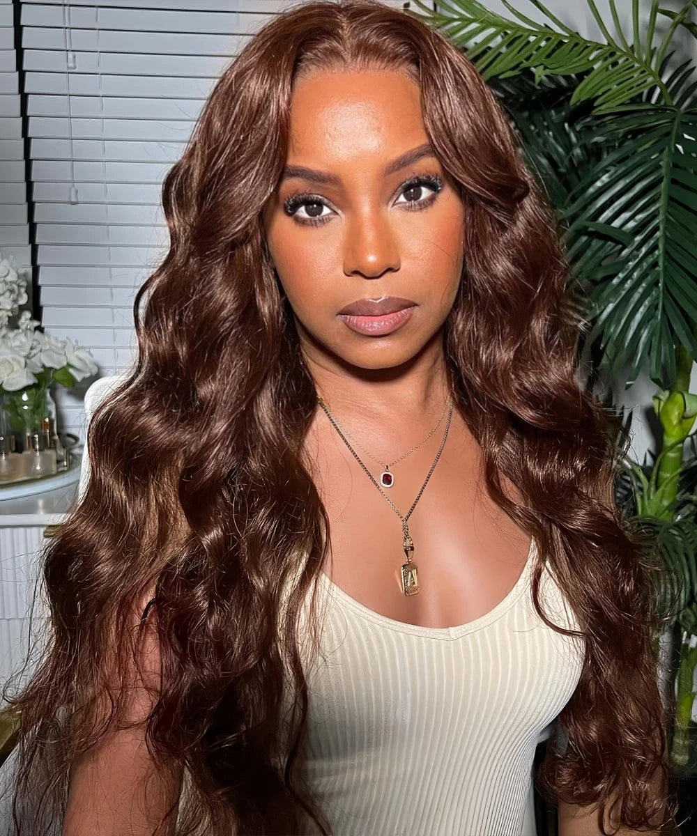 Reusable Knotless #27 Honey Blonde Highlight Crochet Bulk Human Hair For Boho Braids Body Wave Bundles Human Hair With Closure
