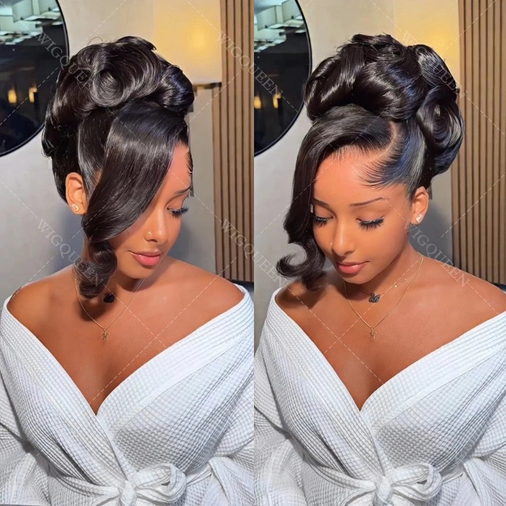 Body Wave 360 Full Lace Front Wig With Invisi Drawstring Upgrade Skinlike Real HD Lace Glueless Wig 13x4 Lace Frontal Wigs
