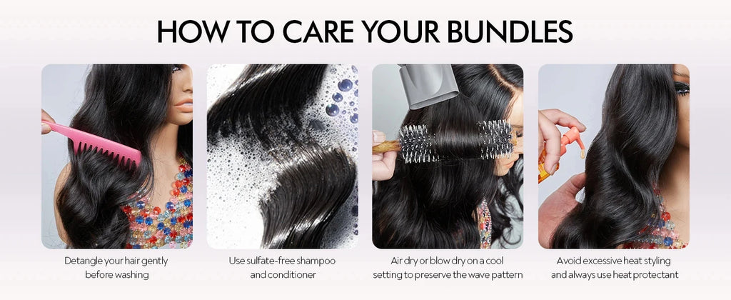 16A Body Wave Bundles Human Hair 1/3/4 Pcs Real Unprocessed Burmese Raw Hair Bundles Weave Natural Black Virgin Hair Extensions