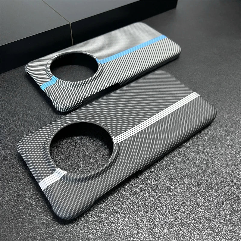 Ultra-Thin Carbon Fiber Texture Case for Honor Magic 7 Pro Magic 7 Skin Feel Matte Frosted Protective Cover Funda