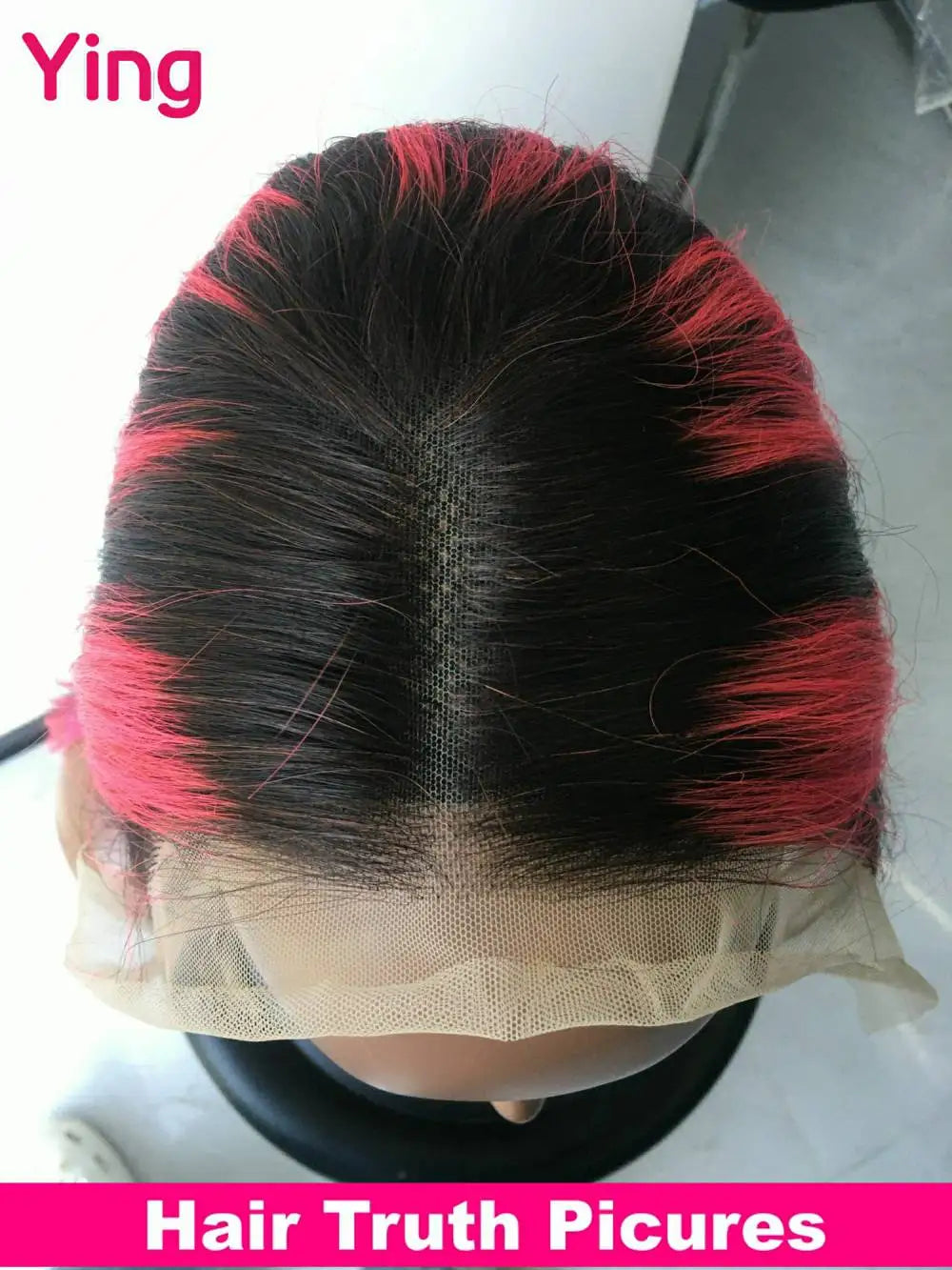 Pink Highlight 13x6 Lace Front Wig Pre Plucked Body Wave Colored Human Hair Wigs Transparent Peruvian Remy Hair For Black Women