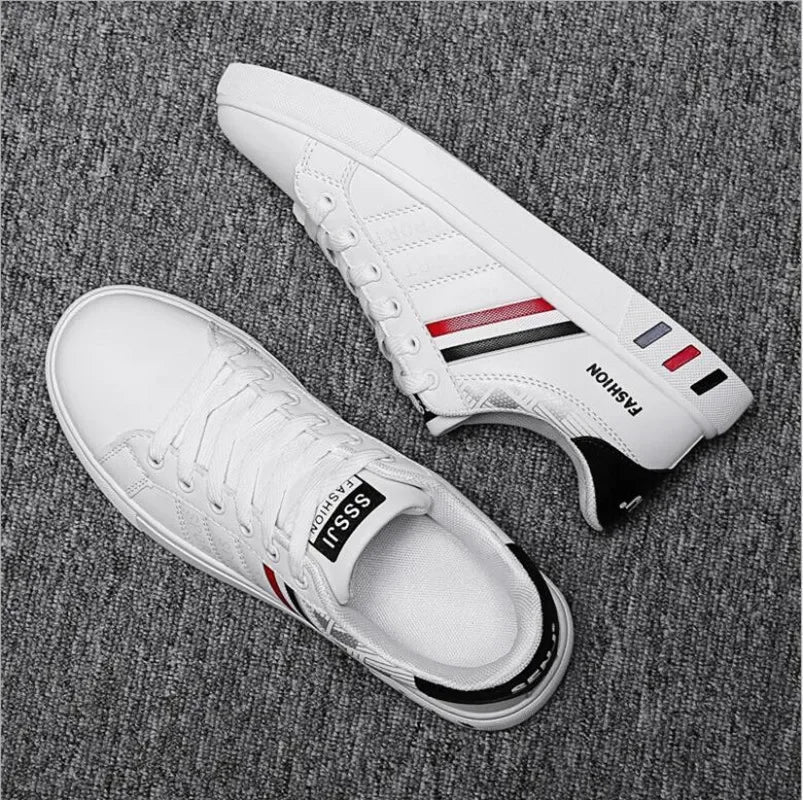 Fashion Sneakers Men Vulcanize Shoes Chunky Flat Comfortable Spring Autumn Platform Mens Shoes Sports Casual  White Shoes 2025